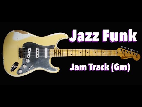Jazz Funk Backing Track (Gm)